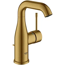 Grohe ESSENCE HÅNDVASKARMATUR 1-GREB BØRSTET MESSING Online