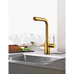 Grohe ESSENCE KØKKENARMATUR MESSING New
