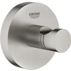 Grohe ESSENTIALS QUICKFIX HÅNDKLÆDEKROG BØRSTET STÅL Outlet