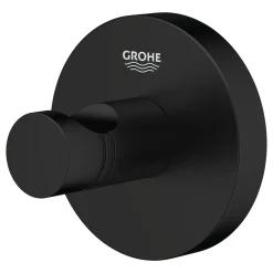 Grohe ESSENTIALS QUICKFIX HÅNDKLÆDEKROG MAT SORT^ Tilbehør Badeværelse