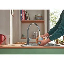 Grohe START EDGE QUICKFIX, C-TUD KØKKENARMATUR KROM Sale