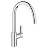 Grohe START EDGE QUICKFIX, C-TUD, M/UDTRÆK KØKKENARMATUR KROM^ Køkkenarmaturer