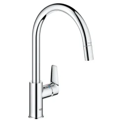Grohe START EDGE QUICKFIX, C-TUD, M/UDTRÆK KØKKENARMATUR KROM^ Køkkenarmaturer