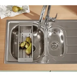 Grohe START EDGE QUICKFIX, C-TUD, M/UDTRÆK KØKKENARMATUR KROM^ Køkkenarmaturer