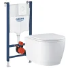 Grohe START RAPID SL, ROUND CERAMIC VÆGHÆNGT TOILET^ Toiletter