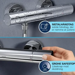 Grohe VITALIO START VITALIO START 250 BRUSESYSTEM KROM Clearance