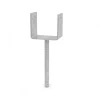 Habo U-FORM STOLPEBÆRER 101X90X200 MM VARMGALVANISERET^ Konstruktionsbeslag