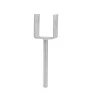 Habo U-FORM STOLPEBÆRER 75X85X200 MM VARMGALVANISERET^ Konstruktionsbeslag