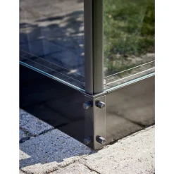 Halls QUBE 66 STÅLFUNDAMENT SORT 3,9 M2 Discount