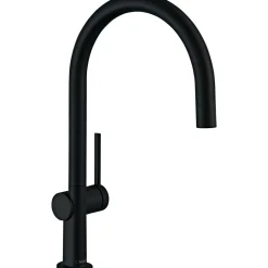 Hansgrohe TALIS M54 220 KØKKENARMATUR MAT SORT^ Køkkenarmaturer