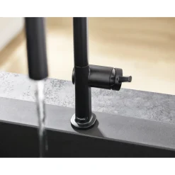 Hansgrohe TALIS M54 210 KØKKENARMATUR MAT SORT^ Køkkenarmaturer