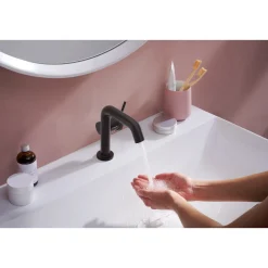 Hansgrohe TECTURIS S110 COOLSTART HÅNDVASKARMATUR 1-GREB MAT SORT Discount