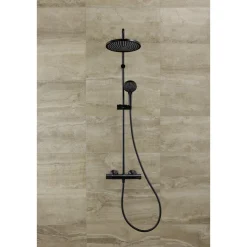 Hansgrohe VERNIS 240 1JET ECOSMART BRUSESYSTEM MAT SORT^ Brusestangssæt
