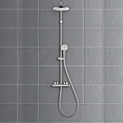Hansgrohe VERNIS BLEND 200 BRUSESYSTEM KROM^ Brusestangssæt