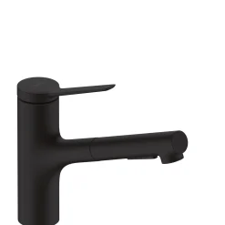 Hansgrohe ZESIS M33 150, 2-JET KØKKENARMATUR MAT SORT^ Køkkenarmaturer