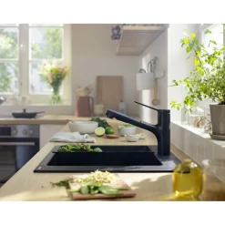 Hansgrohe ZESIS M33 150, 2-JET KØKKENARMATUR MAT SORT^ Køkkenarmaturer