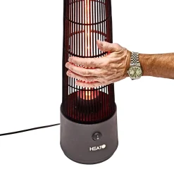 Heat1 212-371 TERRASSEVARMER SORT 1200 W^ Terrassevarmere
