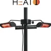 Heat1 212-350 TERRASSEVARMER SORT 670 W X 3 Best