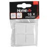 Home>it FILTPUDE HVID 25X25 MM 16 STK^ Møbel- & Inventarbeslag