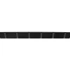 Home>it FLEX KNAGERÆKKE SORT EG 6 KN 60X5,5X2 CM^ Greb & Knager