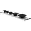 Home>it TRÆKNOPPER KNAGERÆKKE SORT 5 KN 4 X 10,5 X 48 Discount