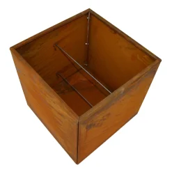Hortus 210-901 MED BUND HØJBED RUST PATINA 40 X 40 X 40 CM^ Højbede & Plantekasser