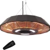 Hortus 211-315 TERRASSEVARMER SORT 2000 W Outlet