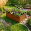 Hortus 210-900 UDEN BUND HØJBED RUST PATINA 40 X 120 X 80 CM^ Højbede & Plantekasser