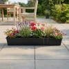 Hortus AGRO 208-402 ALTANKASSE PLAST ANTRACITGRÅ L100 CM Online