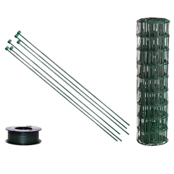 Hortus HEGN GRØN PLASTBELAGT 0.90 X 75 M^ Trådhegn & Volierenet