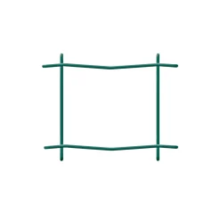 Hortus PVC FRI TRÅDHEGN GRØN PLASTBELAGT 0.60 X 20 M^ Trådhegn & Volierenet