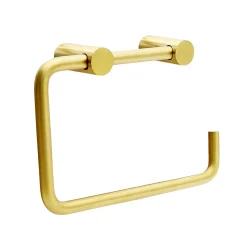 House TOILETPAPIRHOLDER MAT MESSING^ Tilbehør Badeværelse