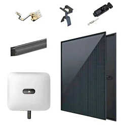 Huawei ASTRO 12 PANELER SOLCELLEPAKKE FLADT 5,16 KWP^ Solcelleanlæg