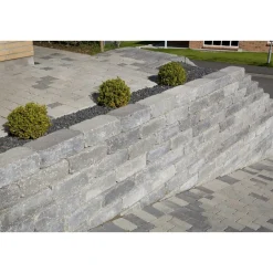 IBF HOLMEGAARDSTEN KANTBLOK 14 X 21 X 42 CM GRÅMIX^ Belægningssten