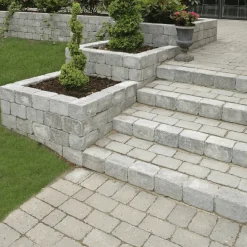 IBF HOLMEGAARDSTEN KANTBLOK 14 X 14 X 21 CM GRÅ Sale