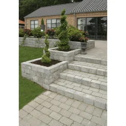 IBF HOLMEGAARDSTEN KANTBLOK 14 X 14 X 21 CM GRÅ Sale