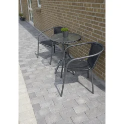 IBF HOLMEGAARDSTEN NORMALSTEN BELÆGNINGSSTEN 7 X 14 X 21 CM SORT/ANTRACIT^ Belægningssten
