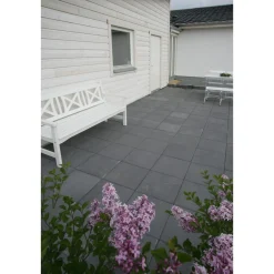 IBF MODUL 50 HAVEFLISE 5 X 50 X 50 CM SORT/ANTRACIT Outlet