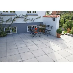 IBF MODUL 50 HAVEFLISE 8 X 50 X 50 CM GRÅ^ Havefliser