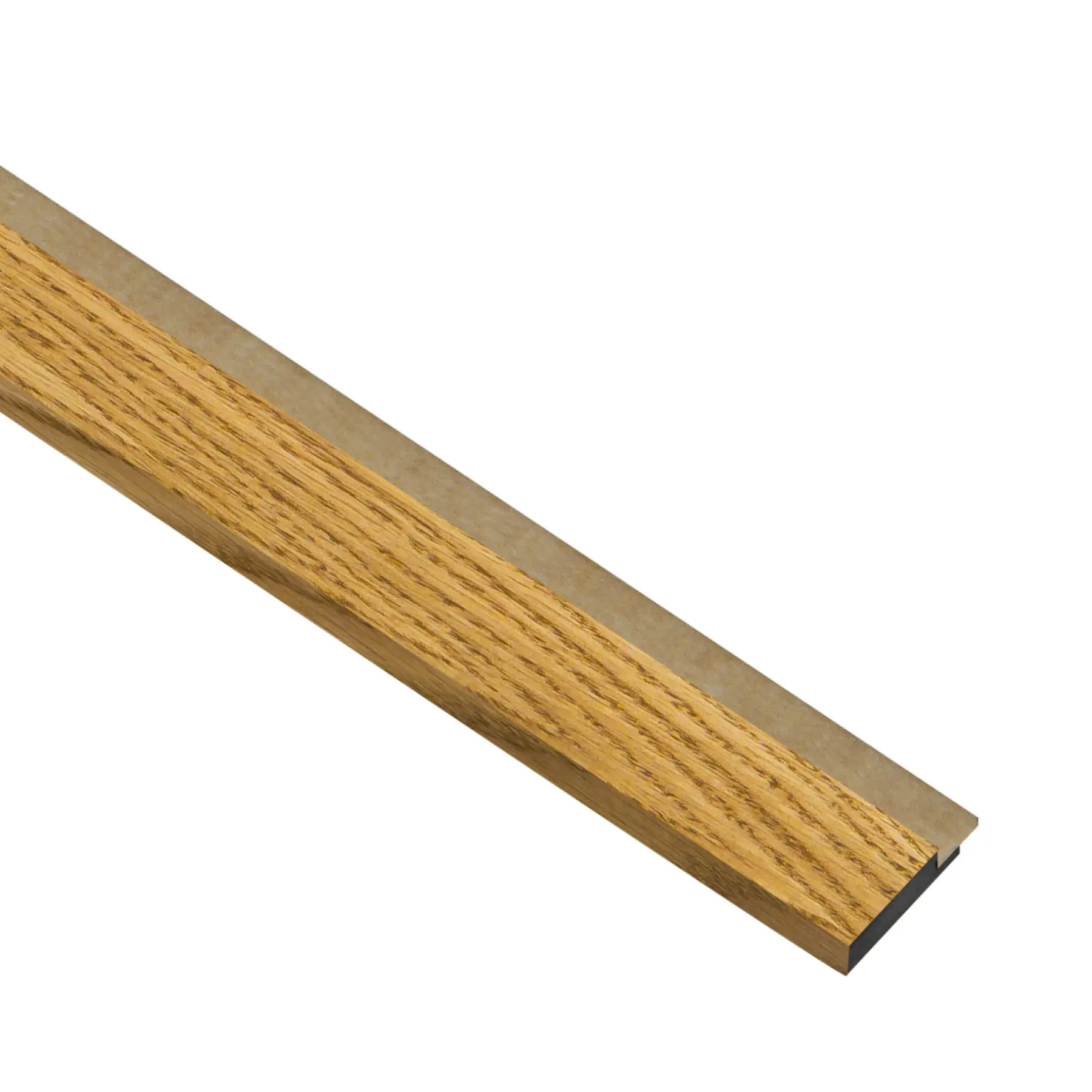 I-Wood AFSLUTNINGSLISTE EG, BRUN OLIE 17 X 42 X 2400 MM^ Akustikpanel