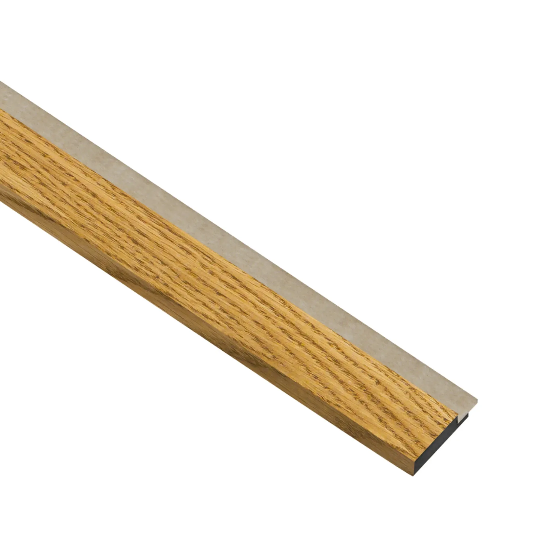 I-Wood AFSLUTNINGSLISTE EG, BRUN OLIE 17 X 42 X 2400 MM^ Akustikpanel