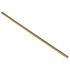 I-Wood AFSLUTNINGSLISTE EG, BRUN OLIE 17 X 42 X 2400 MM Best