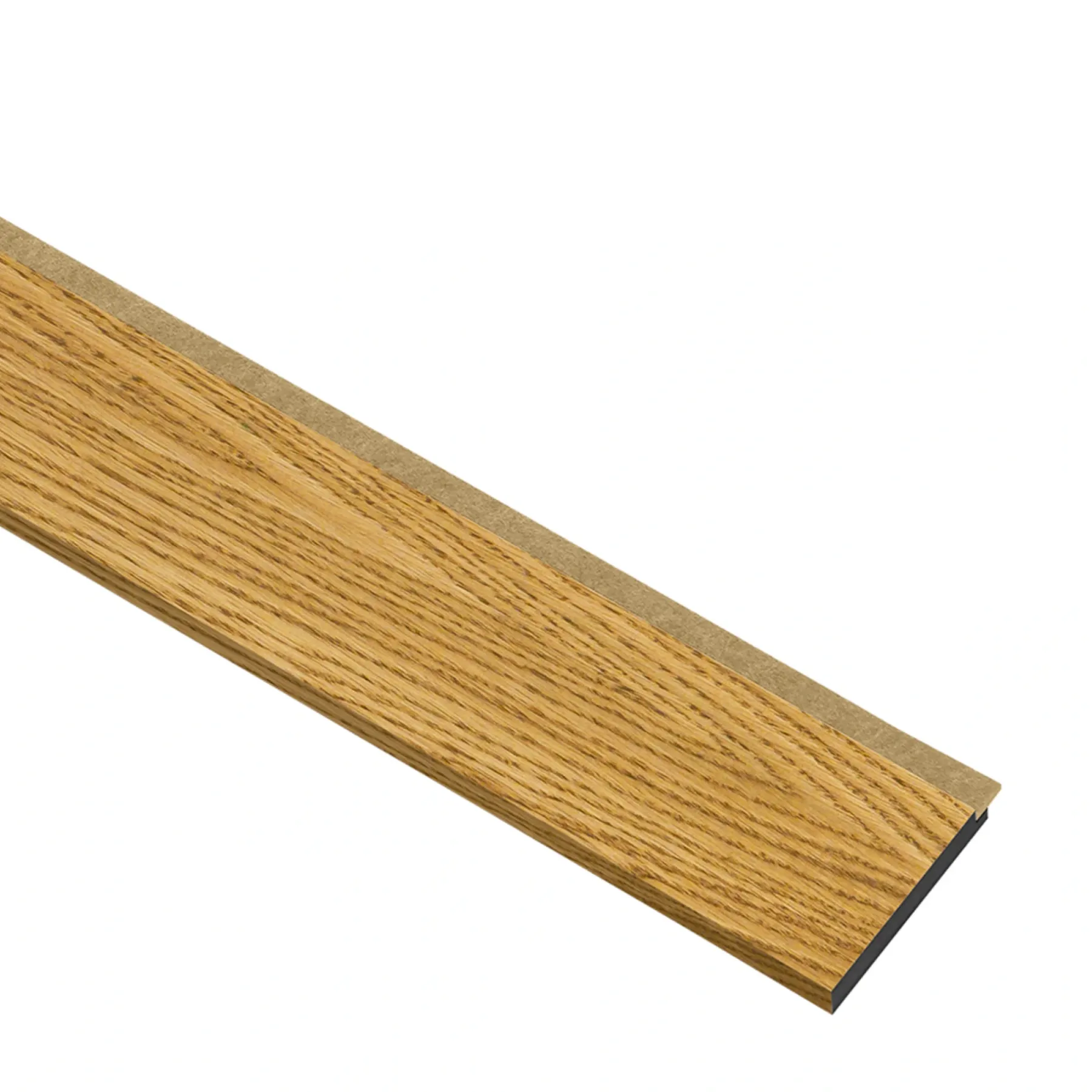 I-Wood AFSLUTNINGSLISTE EG, BRUN OLIE 17 X 92 X 2400 MM^ Akustikpanel