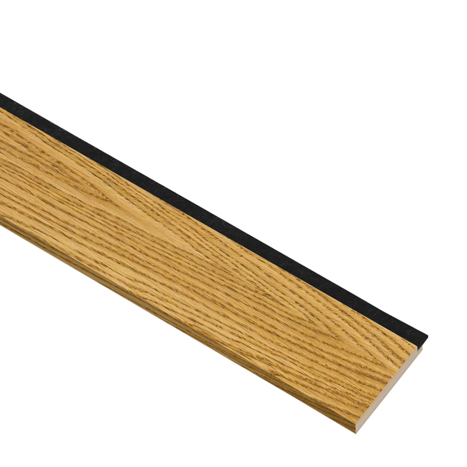 I-Wood AFSLUTNINGSLISTE EG, BRUN OLIE 16 X 92 X 2400 MM^ Akustikpanel