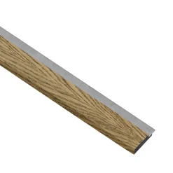 I-Wood AFSLUTNINGSLISTE EG, MØRKEBRUN OLIE 17 X 42 X 2400 MM^ Akustikpanel