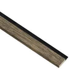 I-Wood AFSLUTNINGSLISTE EG, SORT OLIE 16 X 42 X 2400 MM^ Akustikpanel