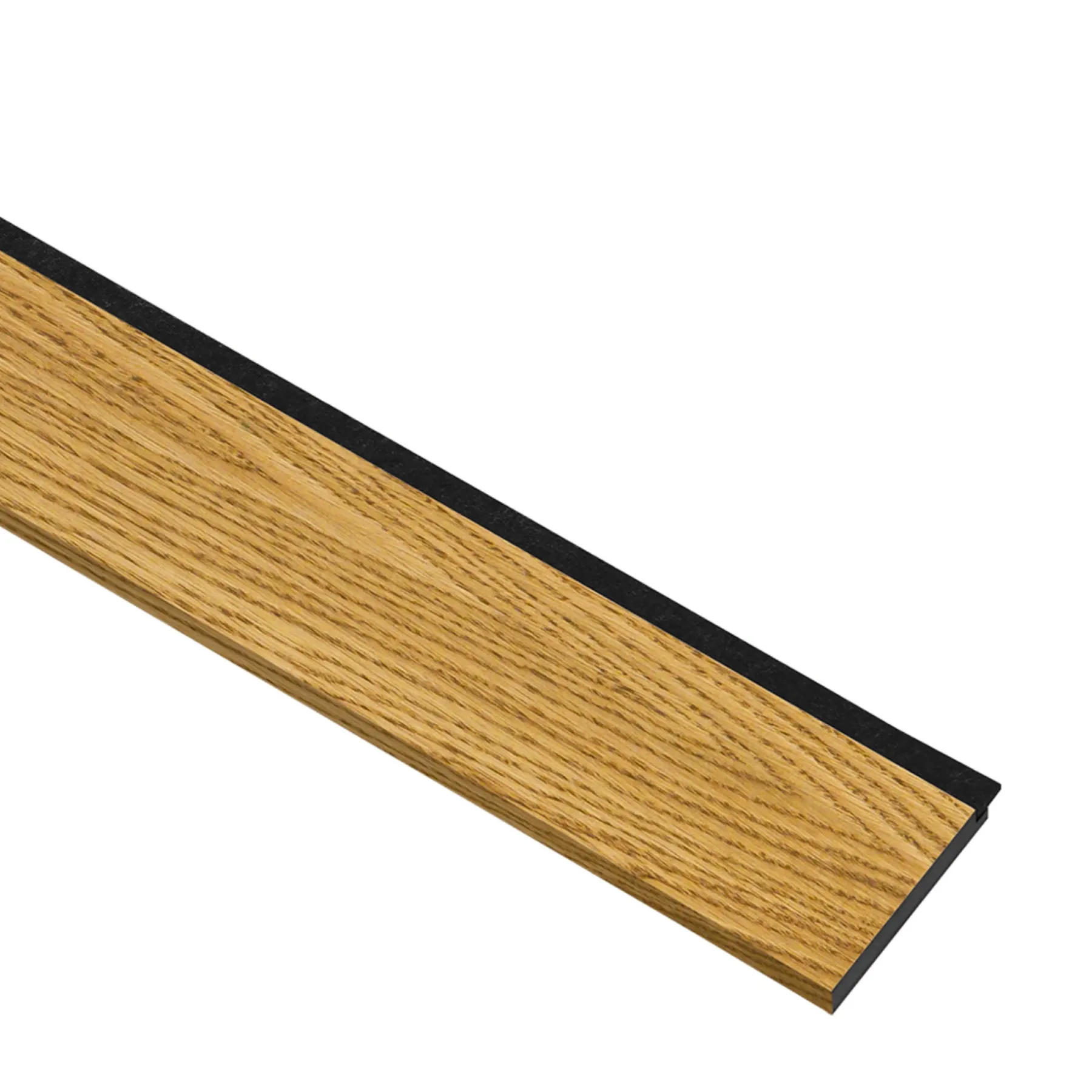 I-Wood AFSLUTNINGSLISTE EG, BRUN OLIE 17 X 92 X 2400 MM^ Akustikpanel