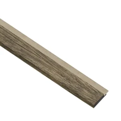 I-Wood AFSLUTNINGSLISTE EG, SORT OLIE 17 X 42 X 2400 MM^ Akustikpanel