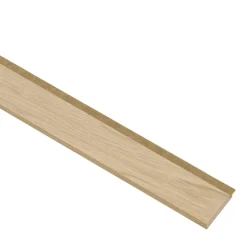 I-Wood AFSLUTNINGSLISTE EG, HVID OLIE 16 X 67 X 2400 MM^ Akustikpanel