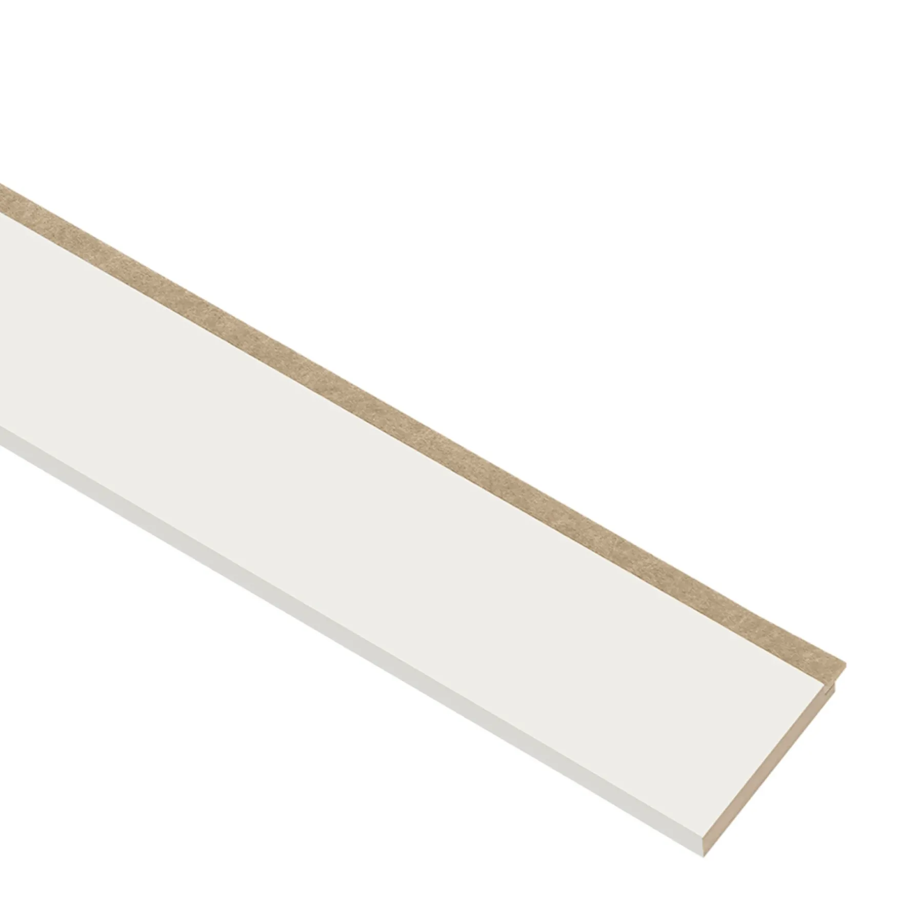 I-Wood AFSLUTNINGSLISTE HVID 16 X 92 X 2400 MM New